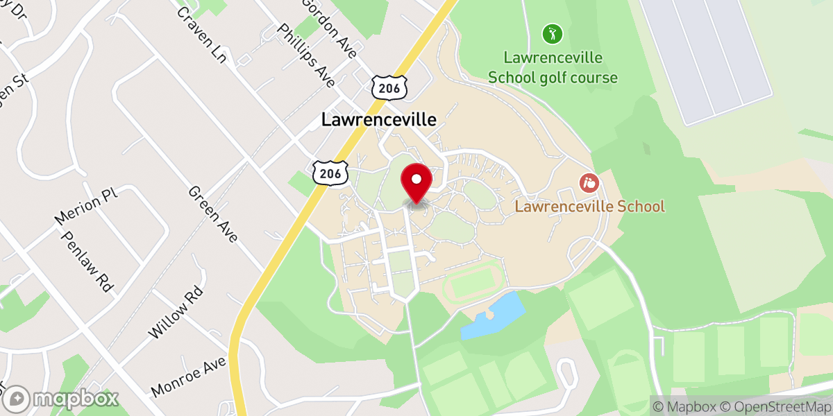 Map showing location of Edith Memorial Chapel