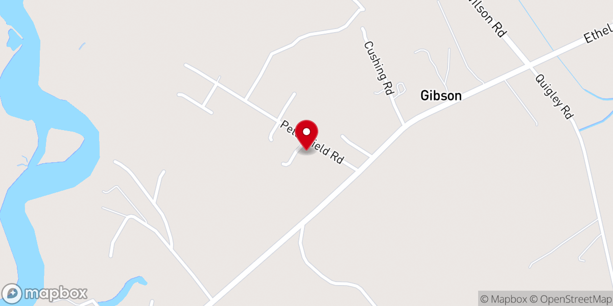 Map showing location of St James Baptist Church