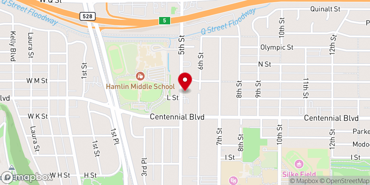 Map showing location of A Community of Faith