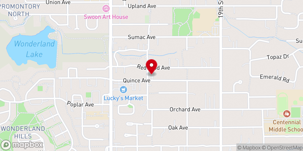 Map showing location of Victory Apostolic Church
