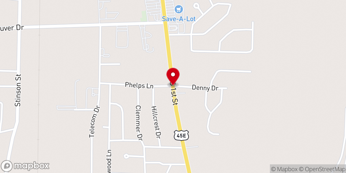 Map showing location of The Wellness Ministries