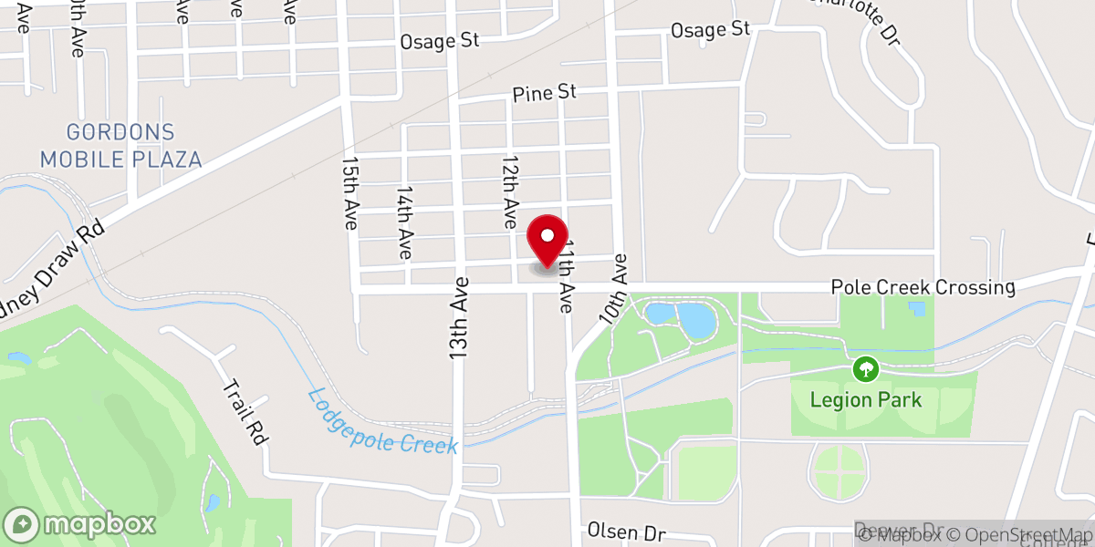 Map showing location of Table Of Grace Food Pantry