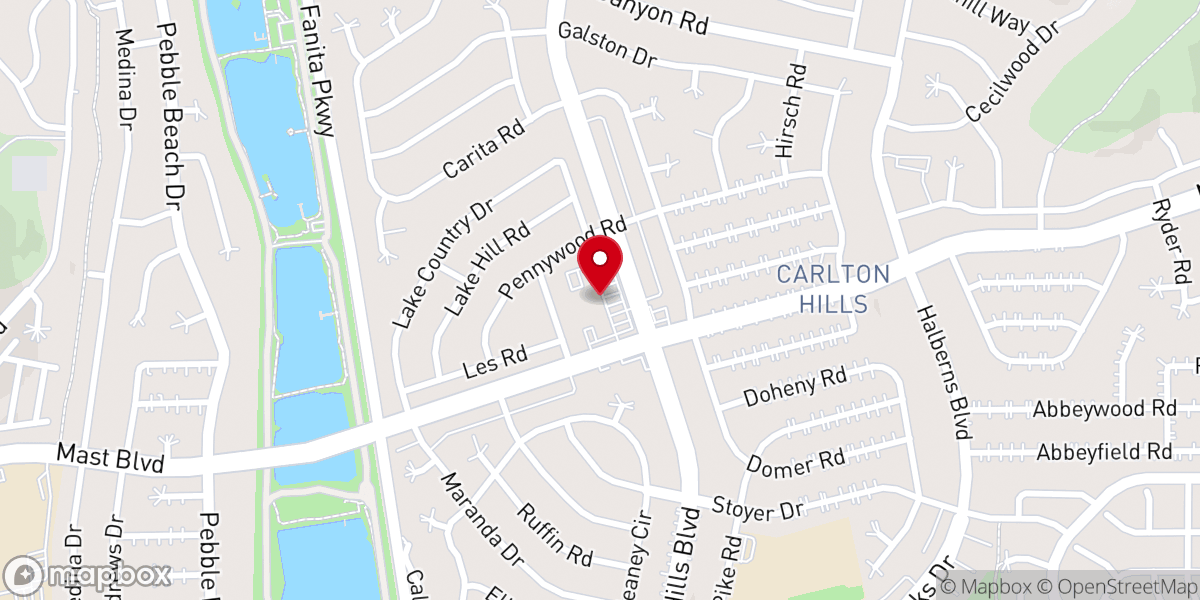 Map showing location of Pathways Community Church