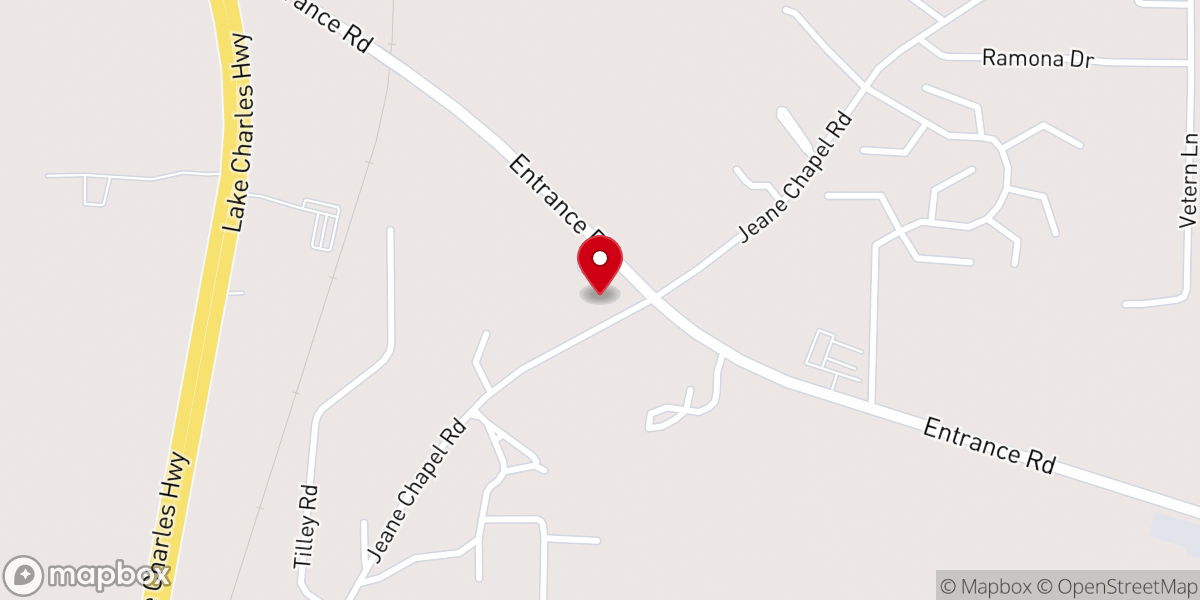 Map showing location of Bethesda Outreach Ministries