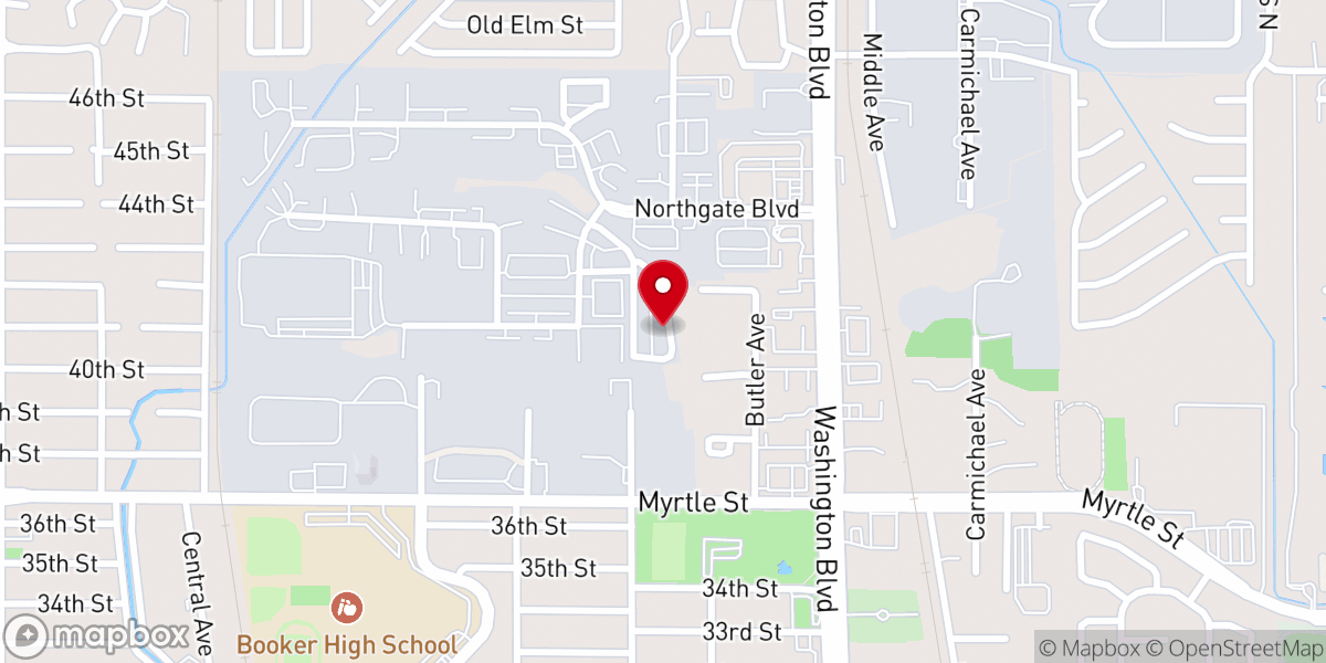 Map showing location of Casa Refugio de Amor Sarasota