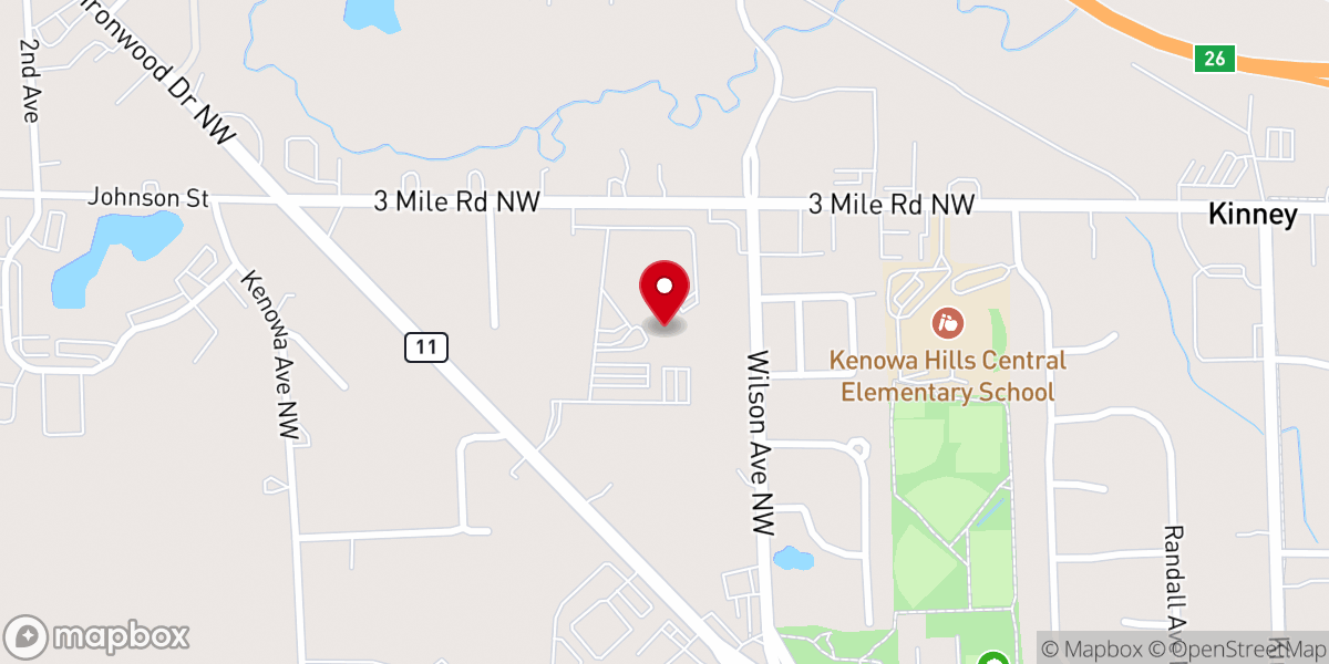 Map showing location of Remembrance Church