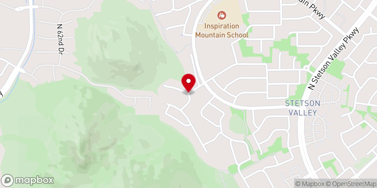 Map showing location of Daughters of the Father