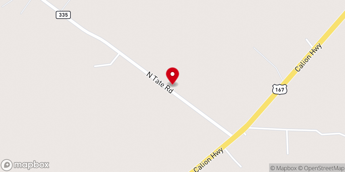 Map showing location of Faith Fellowship Missionary Baptist Church