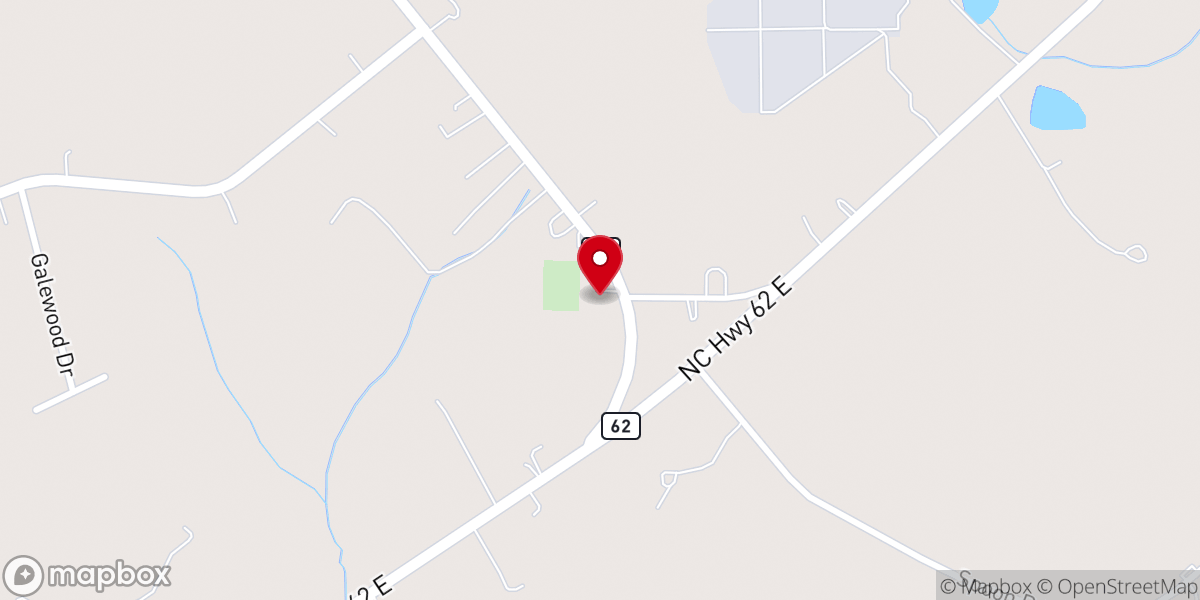 Map showing location of Low's Lutheran Church