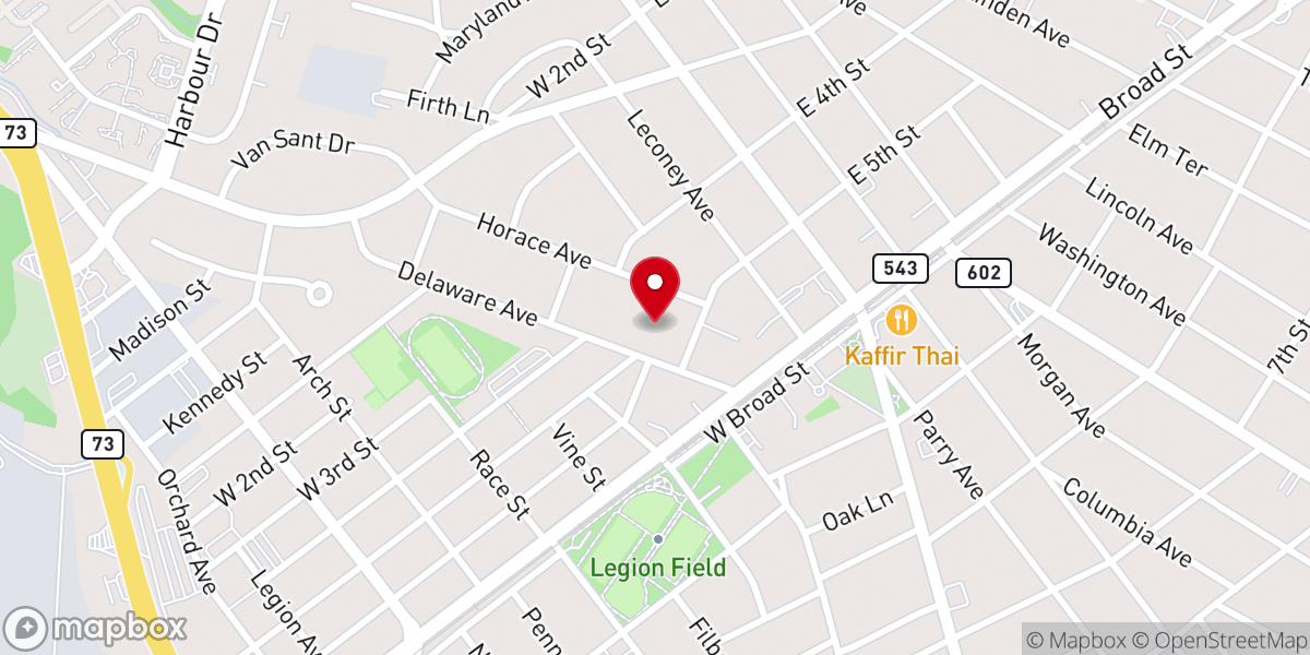 Map showing location of Life Fountain Bible Church Inc