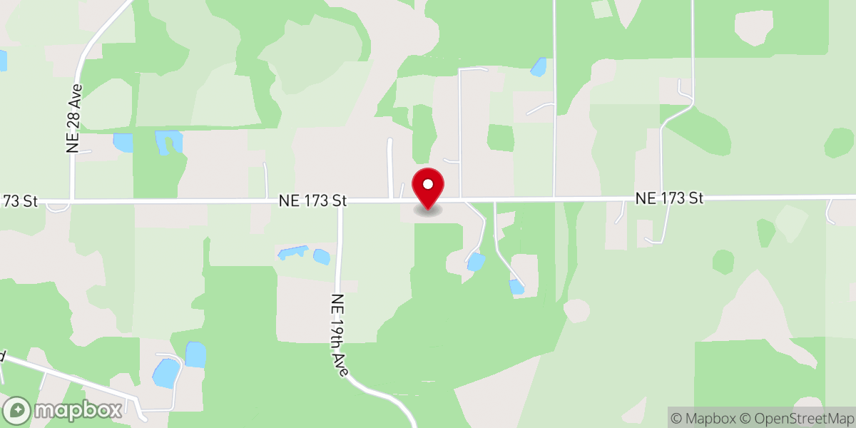 Map showing location of Christ's Church of Starke