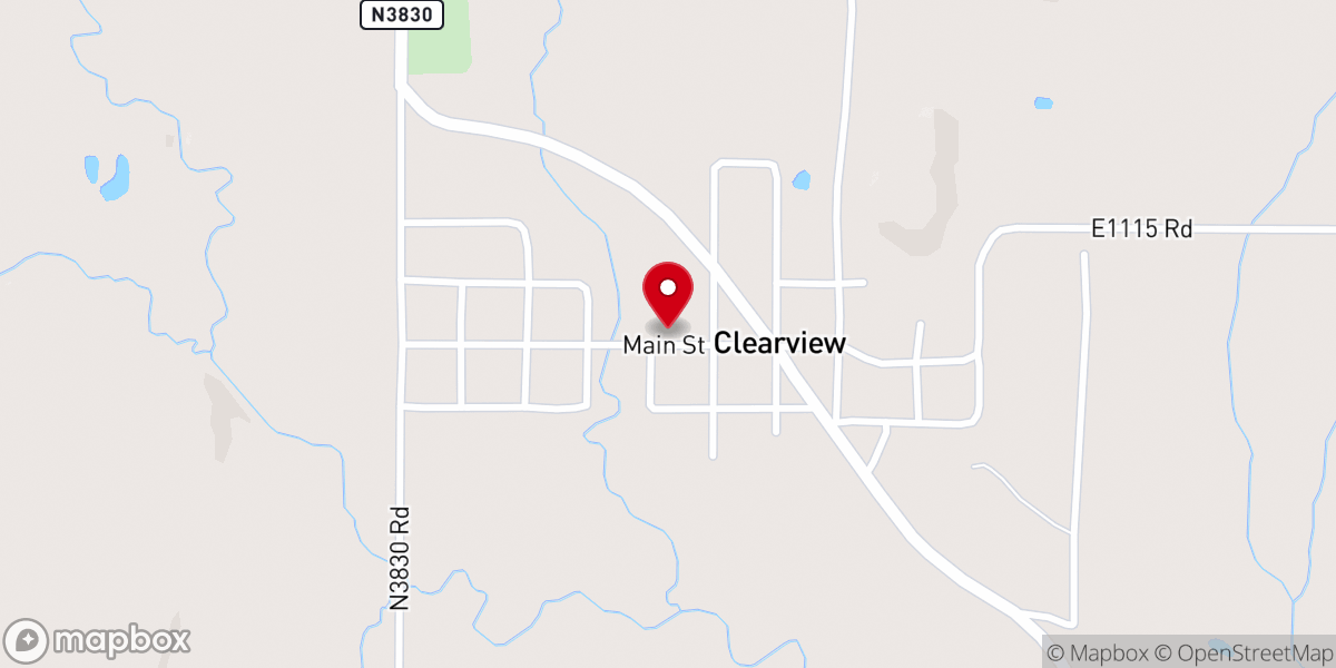 Map showing location of Church Of The Living God