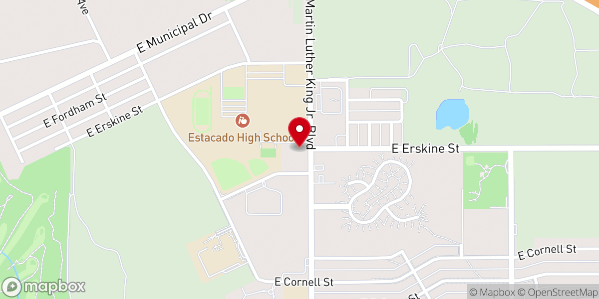 Map showing location of Iglesia De Cristo Bilingue