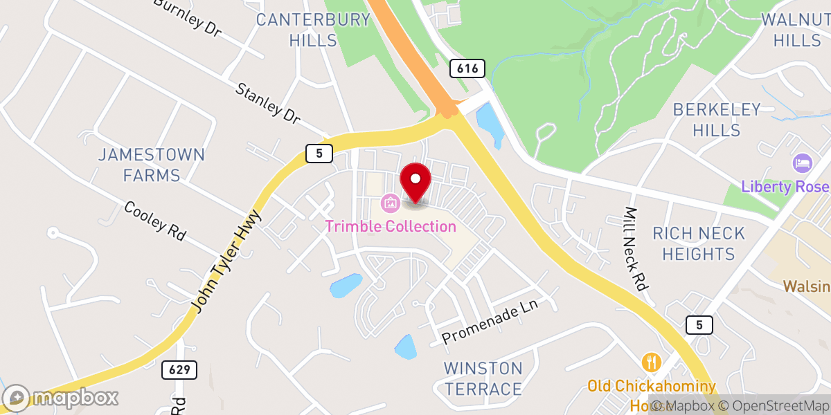 Map showing location of Emerge Church Inc