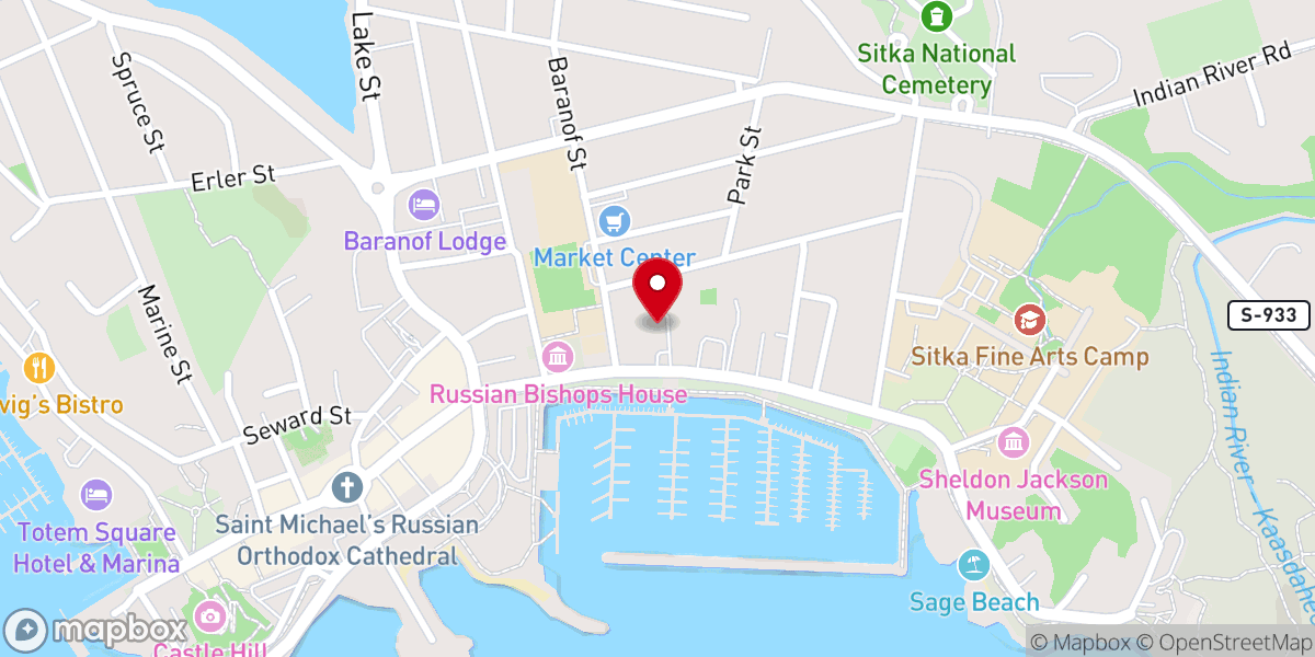 Map showing location of Saint Gregory Nazianzen Catholic Church