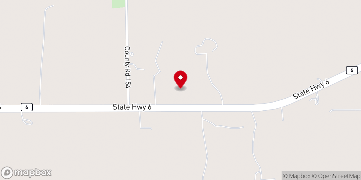 Map showing location of Old Gospel Church