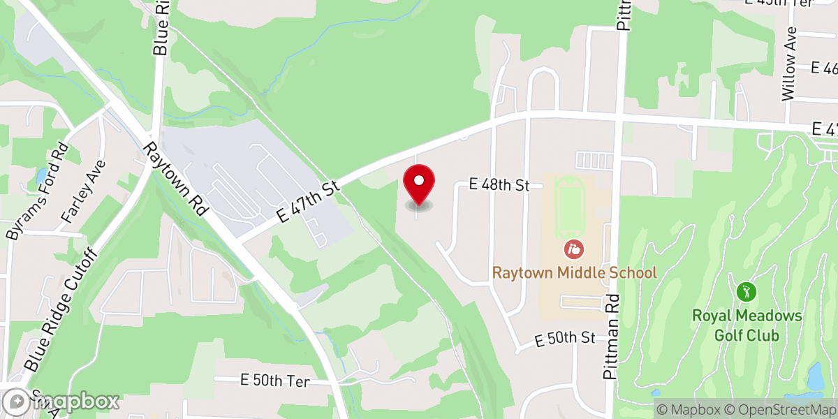 Map showing location of Charity Church