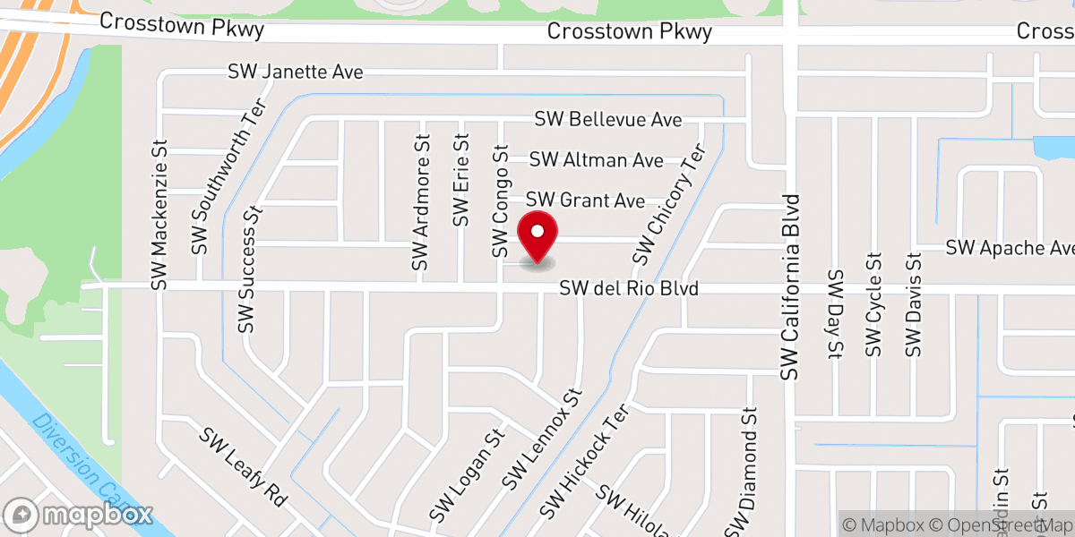 Map showing location of Freedom Fellowship Inc