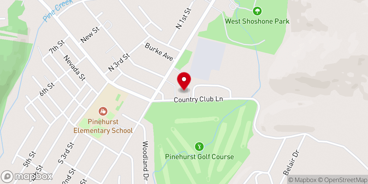 Map showing location of Real Life Ministries Thrift Store