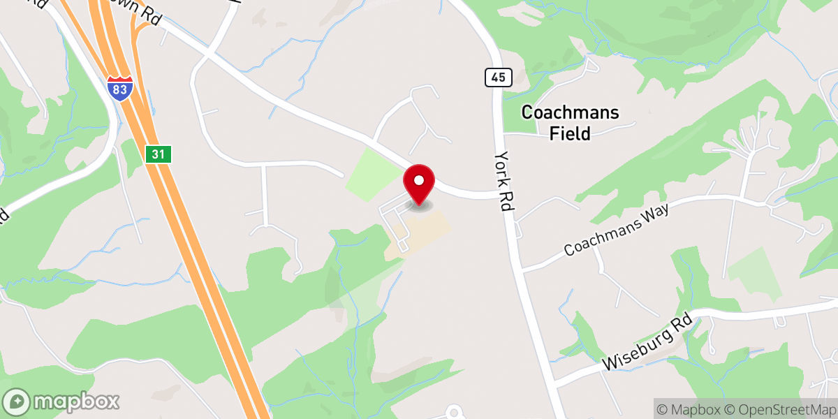 Map showing location of Our Lady of Grace Church