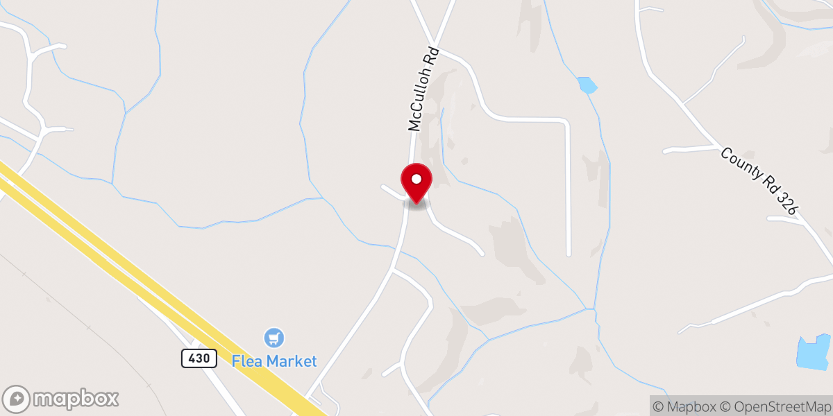 Map showing location of Faith Independent Baptist Church