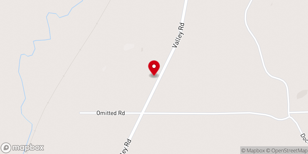 Map showing location of Mount Vernon Baptist Church