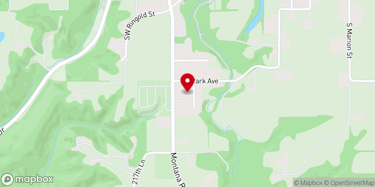 Map showing location of Berean Baptist Church