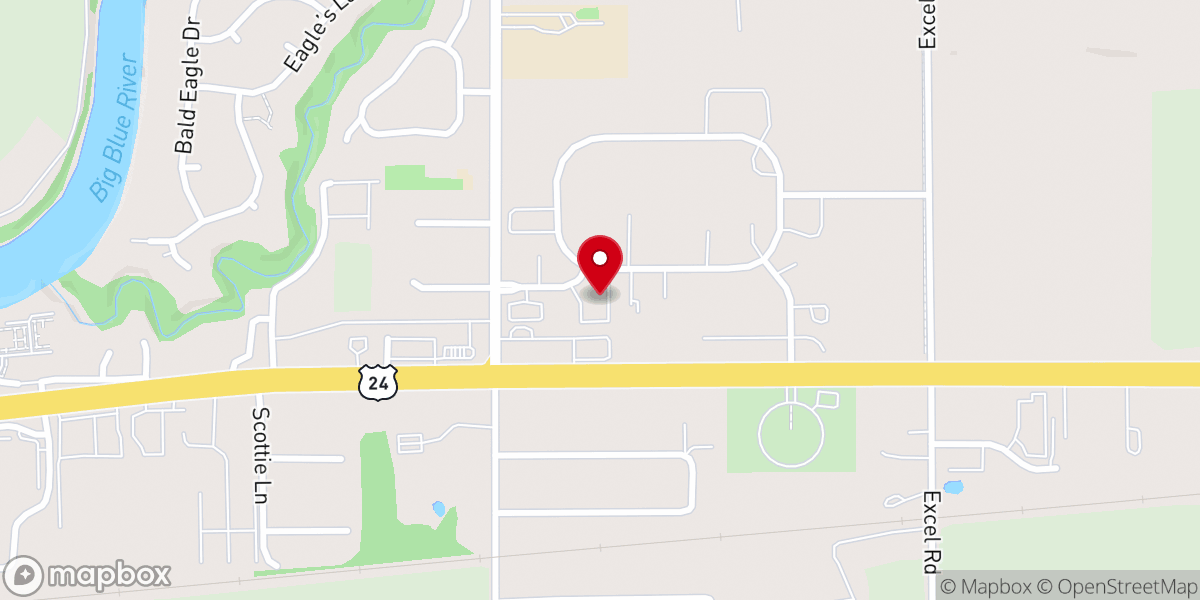 Map showing location of Four in the Fire Inc
