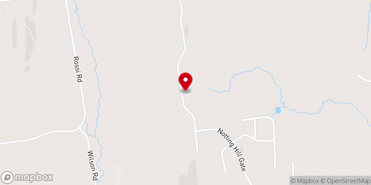 Map showing location of White Stone Church Inc