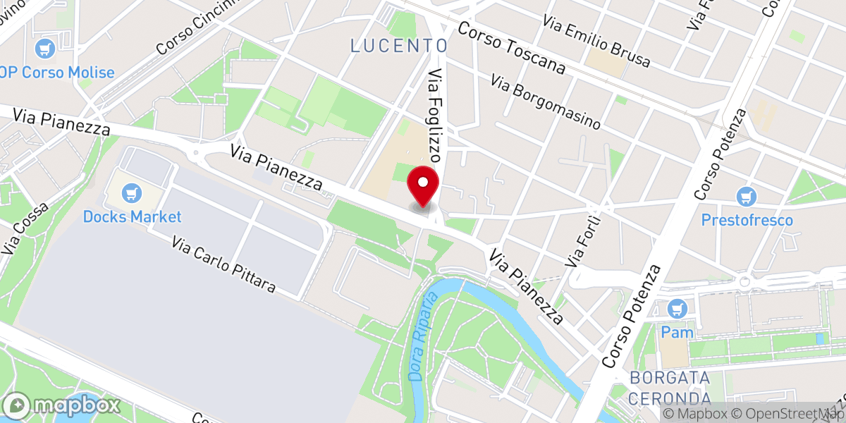 Map showing location of Parrocchia dei Santi Bernardo e Brigida