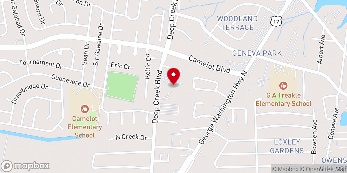 Map showing location of Trinity Faith Diamond