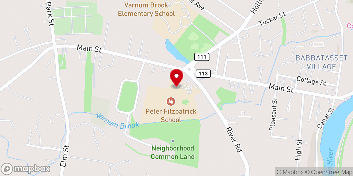 Map showing location of New Life Community Church