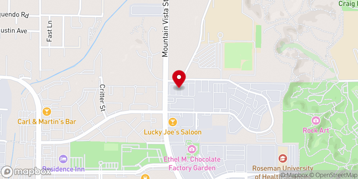 Map showing location of Strong Tower Christian Center