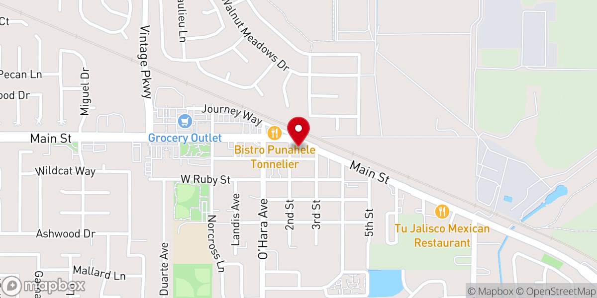 Map showing location of Brentwood Inspired Living Center