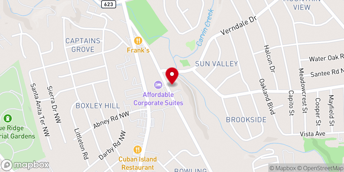 Map showing location of American Buddhist Church Development Fund