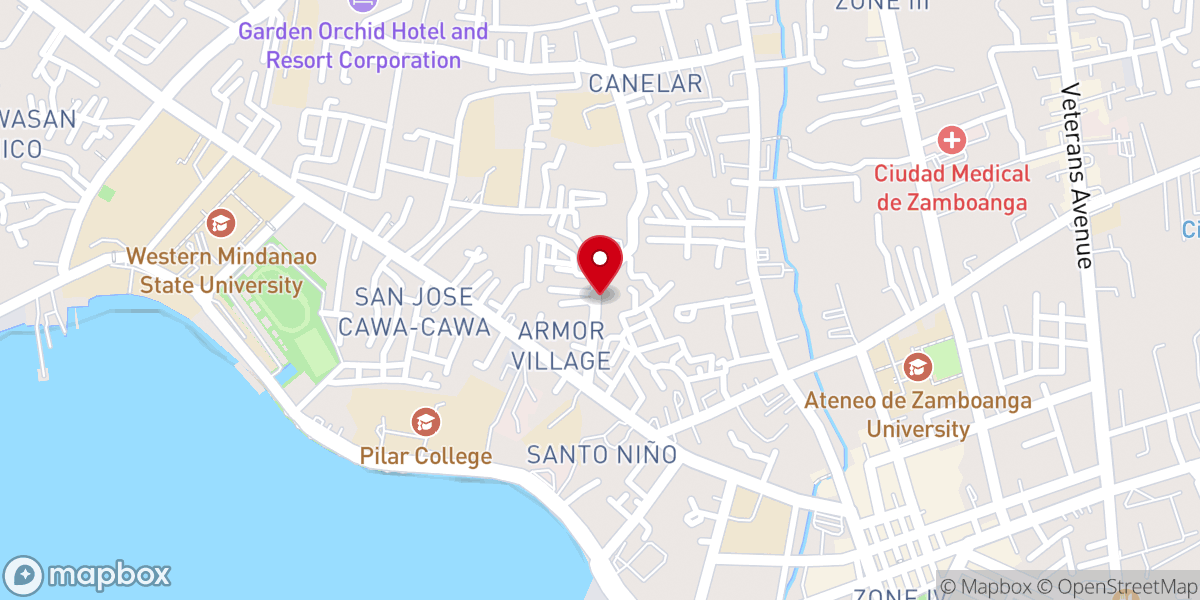 Map showing location of Community Alliance Evangelical Church