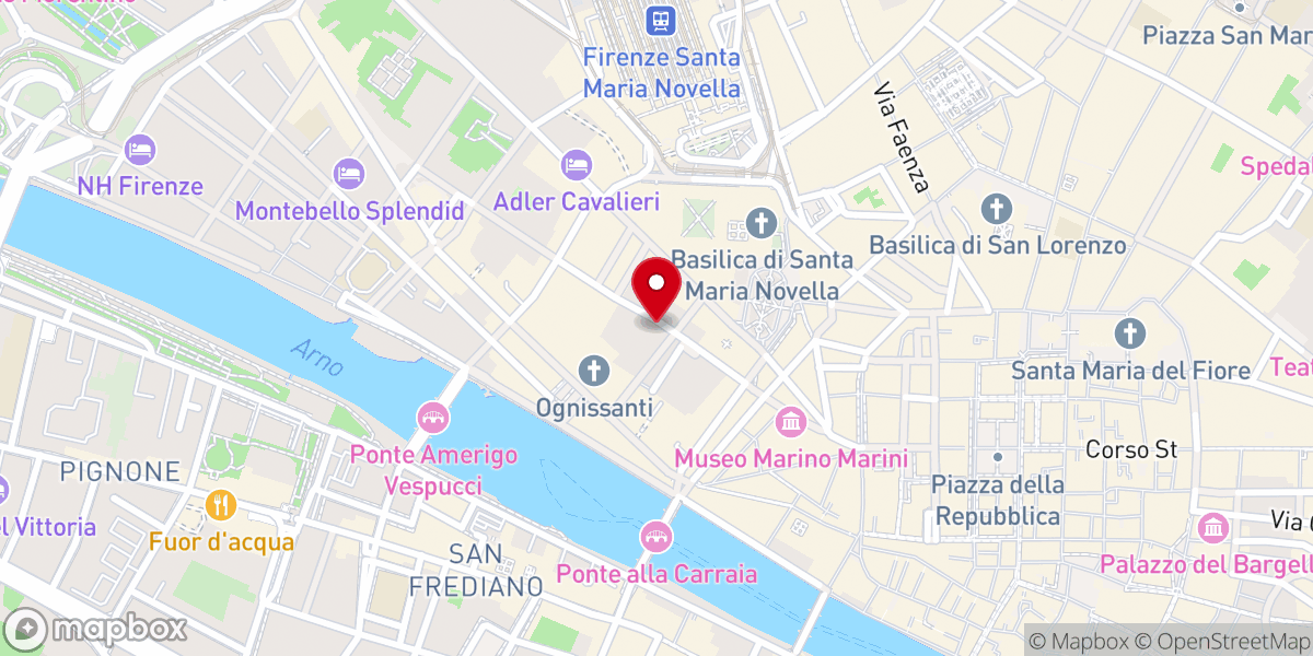 Map showing location of Oratorio della Congregazione dei Vanchetoni