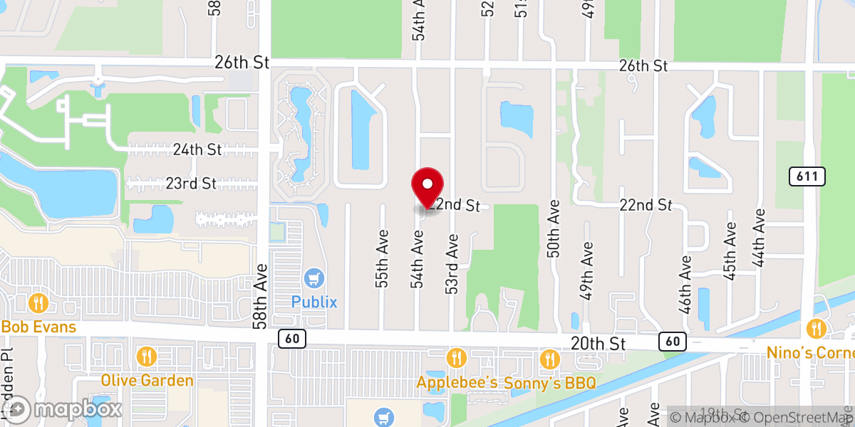Map showing location of Ryanwood Fellowship