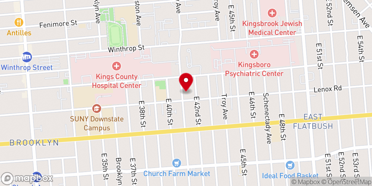 Map showing location of Great Commission Disciple Church Inc