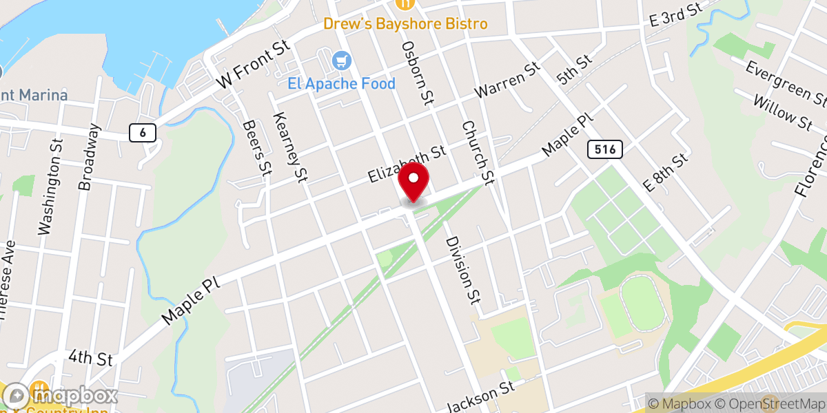 Map showing location of Living Stones Inc