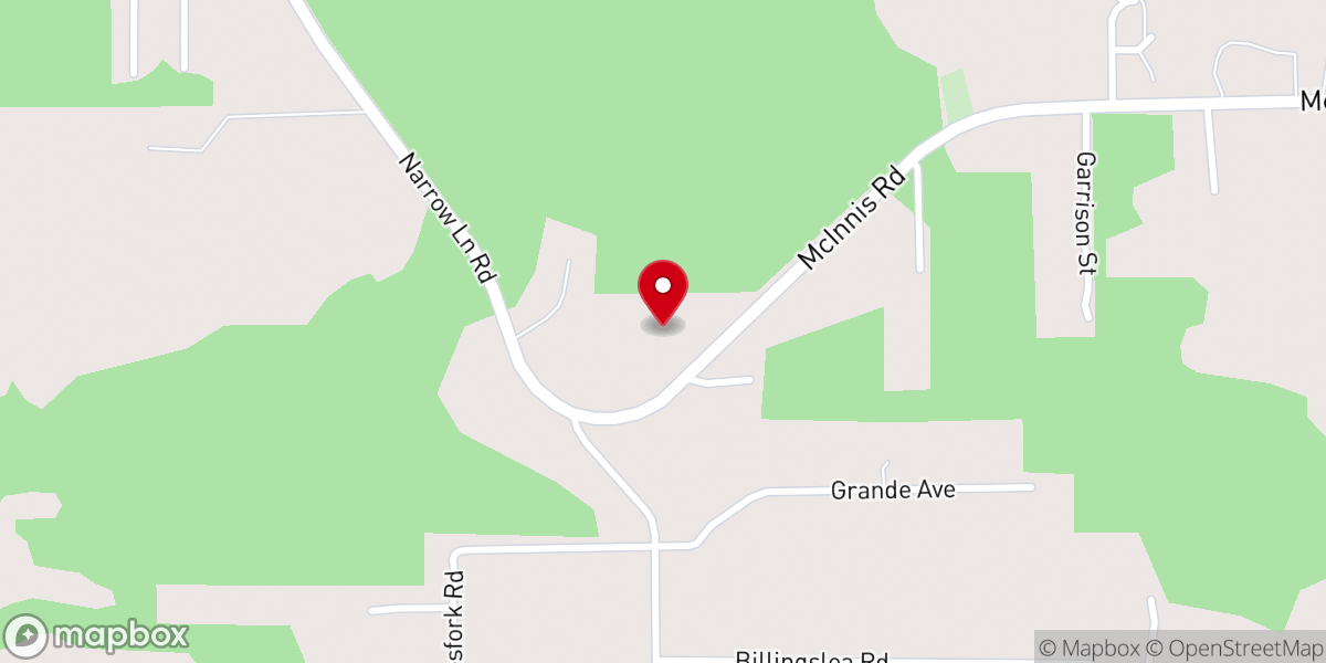 Map showing location of Troy Chapel