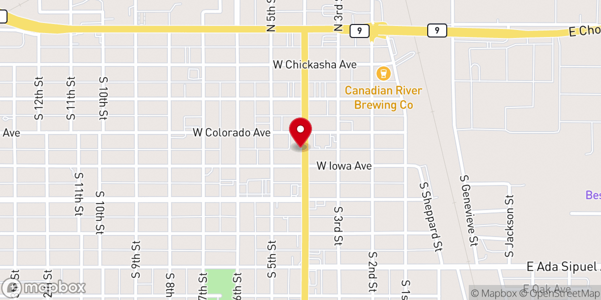 Map showing location of Epworth Christian School