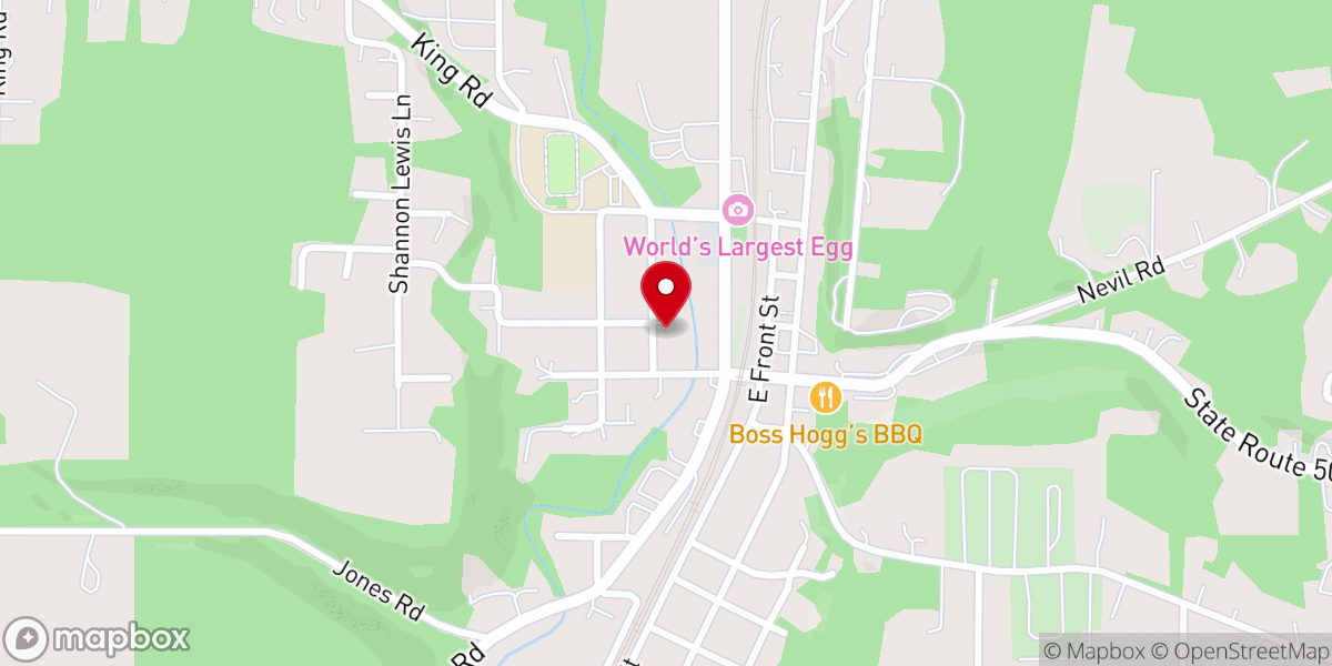 Map showing location of Sacred Heart Preservation Foundation