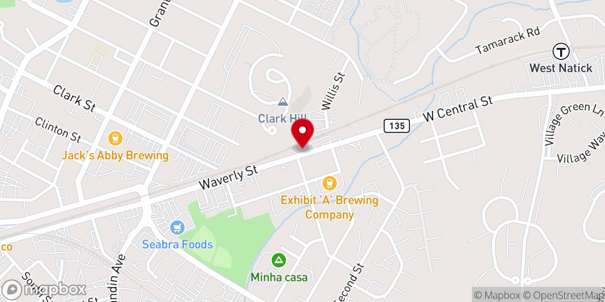Map showing location of The Church Of Pentecost Usa, Inc.