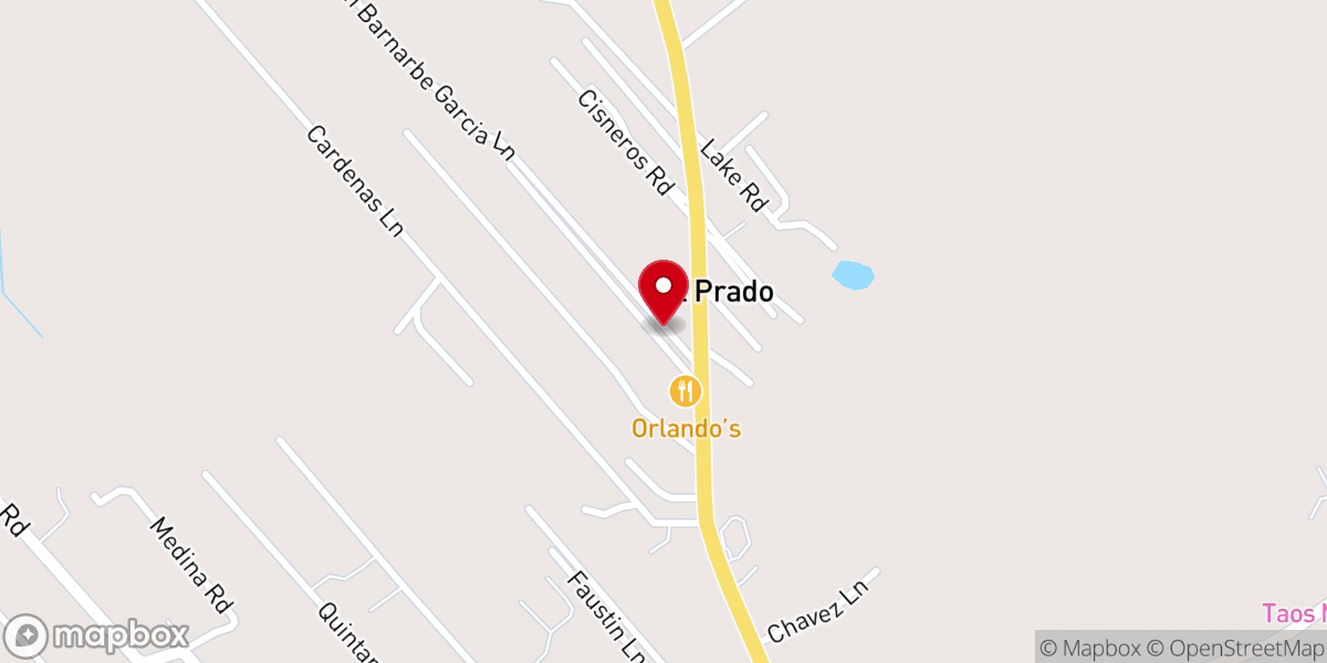 Map showing location of Bethel Deliverance Church