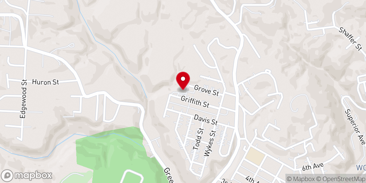 Map showing location of Church In the Round