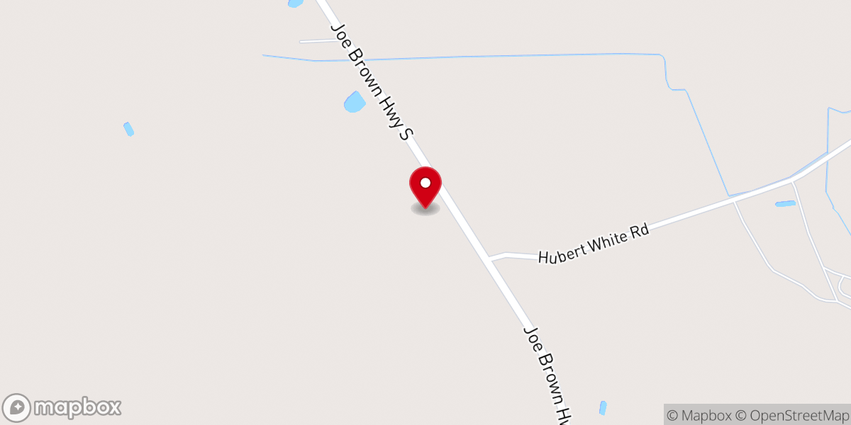 Map showing location of Blessed Beyond Measure Ministries