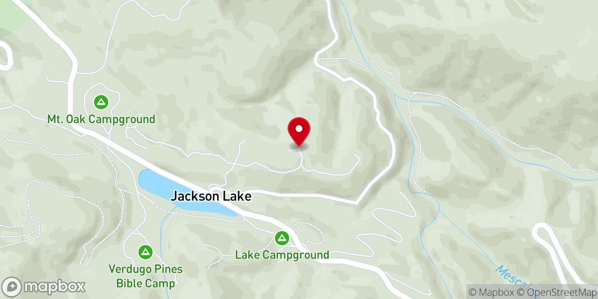 Map showing location of Camp New Journey - Camp & Retreat Center