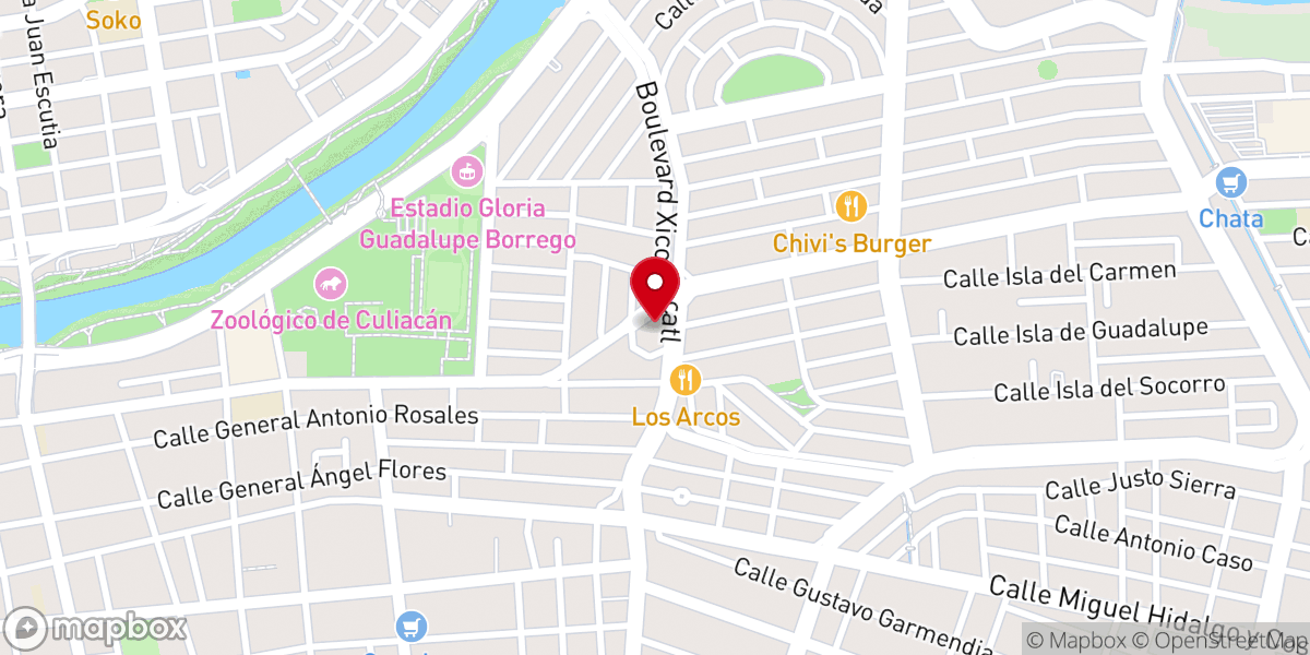 Map showing location of Parroquía del Espíritu Santo e Inmaculado Corazón de la Virgen María