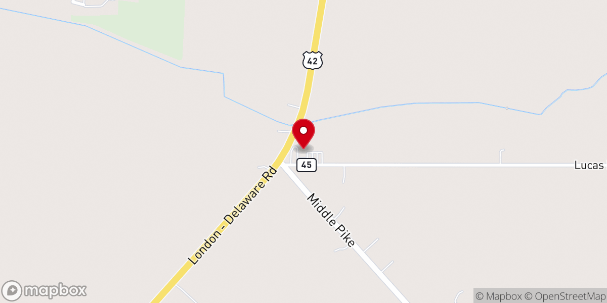 Map showing location of Lifepoint Church - Plain City